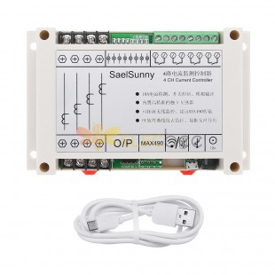 Módulo de relé de monitoramento de controle de interruptor de controle de corrente de 4 canais 4 canais para Arduino