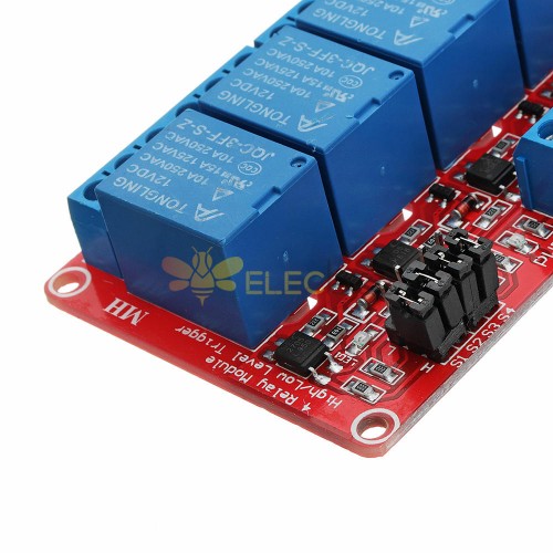 Details about   4-Channel 12V Relay Module with Optocoupler H/L Level Triger for Arduino 