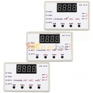 Modulo interruttore di controllo automazione relè timer regolabile con display a LED 5V / 12V / 24V 5V