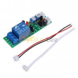 5pcs JK11-PB Time Delay Relay Module 0-100S Adjustable Delay 0.5S Open for Computer Automatic Start