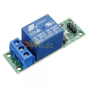 5pcs TK10-1P 1 Channel Relay Module High Level 10A MCU Expansion Relay 12V