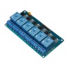 6-канальный 24-вольтовый релейный модуль низкого уровня с изоляцией оптопары для Arduino