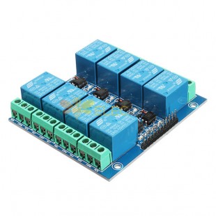 8 Channel 12V 10A Optical Coupling Isolation Relay Module