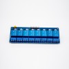 Arduino 용 8 채널 3.3V 릴레이 모듈 광 커플러 드라이버 릴레이 제어 보드 저수준