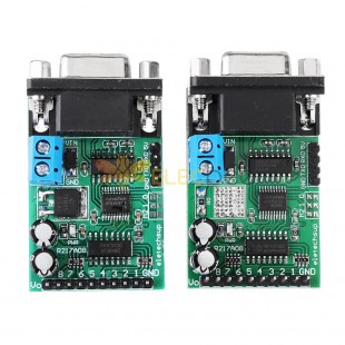8Channel RS232 TTL232 IO Control Switch Board Com DB9 Porta serial para módulo de relé de atraso de trava