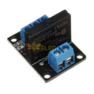 1 Channel 5V Low Level Solid State Relay Module With Fuse 250V2A For Auduino