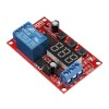 24V Relay Module Digital Display Delay Board High and Low Trigger Adjustable Cycle Multi-function For Auduino Smart Home
