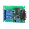 DC 12V 2 Channel RS232 Relay Module Board Remote Control USB PC UART COM Serial Ports for Smart Home