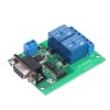 DC 12V 2 Channel RS232 Relay Module Board Remote Control USB PC UART COM Serial Ports for Smart Home