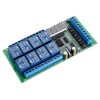 DC 12V 8 Channel Multifunction Timer Delay Relay Board Timing Loop Interlock Bistable Time Switch