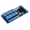 DC 12V 8 canali Pro mini scheda PLC relè schermatura modulo multifunzione Delay Timer Switch Board