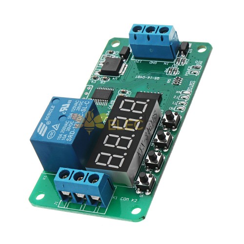 DC 12V CE030 Multifunction Self-lock Relay PLC Cycle Delay Timer Control Module