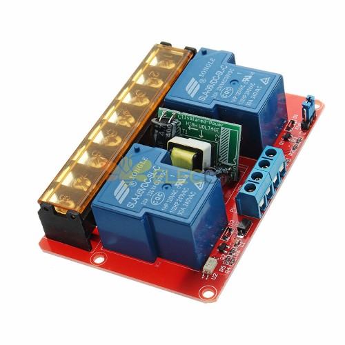 DC 5V AC 100-250V 4 Channel 30A High And Low Level Trigger Relay Module 