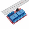 DC12V 4 Channel Level Trigger Optocoupler Relay Module Power Supply Module
