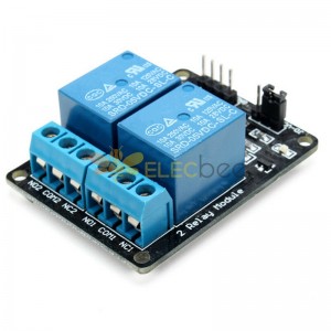 DC5V 2 Way 2CH Channel Relay Module With Optocoupler Protection