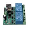 DC5V ESP8266 4 채널 와이파이 릴레이 IOT 스마트 홈 전화 APP 원격 제어 스위치
