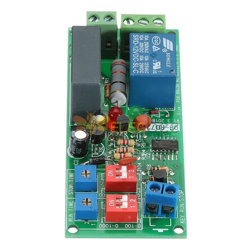 AC 110V 220V Infinite Cycle Delay Timing Timer Relay ON OFF Switch Loop Module 