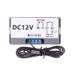 w3230 dc 12v / ac110v-220v20aledデジタル温度コントローラーサーモスタット温度計温度制御スイッチセンサーメーター