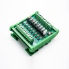 IO Card PLC Signal Amplifier Board NPN to PNP Mutual Input Optocoupler Isolation Transistor Output Relay Module