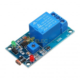 Photosensitive Resistance Sensor With Relay Module 5V Optical Control Light Tracking Switch Module