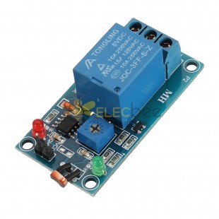 Photosensitive Resistance Sensor With Relay Module 5V Optical Control Switch Light Detection Switch