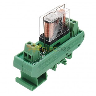 TKG2R-101 1 Channel Relay Module PLC Amplification Board Controller With Indicator LightDC 12V