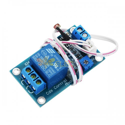 XH-M131 DC 12V Photosensitive Resistor Module Light Control Switch Photosensitive Relay Power Module