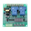 YYB-3 220V 2-Channel Relay Board Motor Driver Shield Board 0.1S-999H Adjustable 30A Relay Module with LED Display