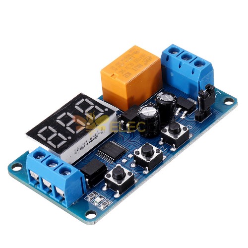 YYC-7 temporisation relais Module Signal Cycle minuterie interrupteur minuterie relais 3V 3.7V 4.5V 5V 6V 7.4V