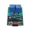 YYE-2 RS232 Porta seriale UART regolabile Telecomando Modulo relè a 2 canali Scheda interruttore di controllo PC MCU