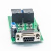 YYE-2 RS232可調UART串口遠程控制2通道繼電器模塊MCU PC控制開關板