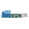 Модуль реле управления USB YYE-3 CH340 MCU Переключатель управления ПК PLC Jog Самоблокирующаяся плата