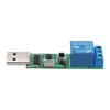 Модуль реле управления USB YYE-3 CH340 MCU Переключатель управления ПК PLC Jog Самоблокирующаяся плата