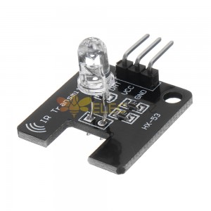 Modulo sensore a infrarossi con trasmettitore IR a blocco elettronico da 10 pezzi con LED