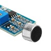 Modulo sensore di rilevamento vocale da 10 pezzi Modulo di riconoscimento del suono Modulo sensore microfono ad alta sensibilità DC 3.3V-5V