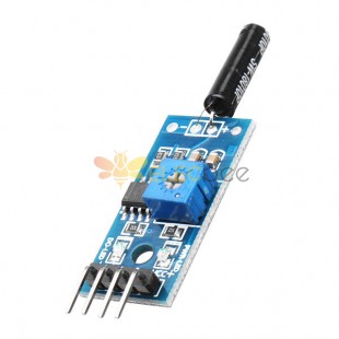 10 件 3.3-5V 3 线振动传感器模块振动开关 AlModule 用于 Arduino