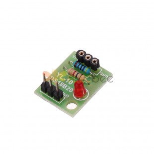 10pcs DS18B20 온도 센서 모듈 칩이 없는 온도 측정 모듈 Arduino용 DIY 전자 키트-공식 Arduino 보드와 함께 작동하는 제품