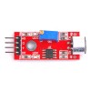 10pcs KY-037 4pin 음성 사운드 감지 센서 모듈 마이크 송신기 Arduino 용 스마트 로봇 자동차-공식 Arduino 보드와 함께 작동하는 제품