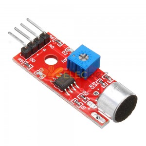 10pcs KY-037 4pin Voice Sound Detection Sensor Module Microphone Transmitter Smart Robot Car pour Arduino - produits qui fonctionnent avec les cartes Arduino officielles