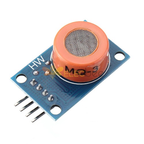 10 件装 LM393 MQ3 MQ-3 传感器乙醇气体模拟传感器 TTL 输出模块