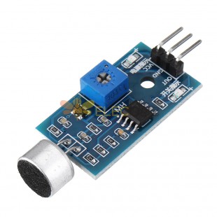 10pcs LM393 Sound Detection Sensor Module For Para Som Condenser Transducer Sensor Vehicle Kit