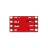 10pcs Low 3.5ohm PCA9306 Dualer bidirektionaler Spannungspegel-Konvertierungsmodul-Konverter