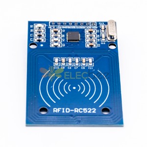 10 個 MFRC-522 RC522 RFID RF IC カードリーダーセンサーモジュールはんだ 8P ソケット