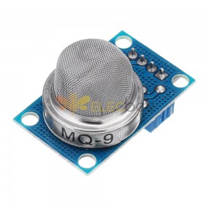 10 件 MQ-9 一氧化碳易燃 CO 氣體傳感器模塊屏蔽液化電子探測器模塊，適用於 Arduino - 與官方 Arduino 板配合使用的產品