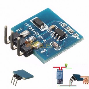 10pcs TTP223B 數字觸摸傳感器電容式觸摸開關模塊，適用於 Arduino