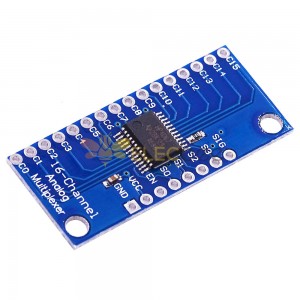 20 peças ADC CMOS CD74HC4067 16 canais analógico módulo multiplexador digital placa controlador de sensor