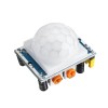 20 piezas HC-SR501 infrarrojo ajustable IR piroeléctrico PIR módulo Sensor de movimiento cuerpo humano Detector de inducción con soporte