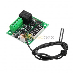 2pcs W1209 DC 12V -50 to +110 Temperature Sensor Control Switch Thermostat Thermometer for Arduino