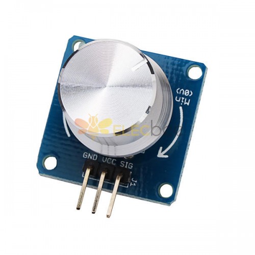 Adjustable Rotary Knob Angle Sensor Module Light/Volume Control for Arduino MA 