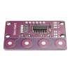 3Pcs -0401 Capteur de proximité tactile capacitif à bouton 4 bits avec module de fonction autobloquant